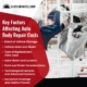 Factors Influencing Auto Body Repair Costs